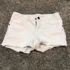 white shorts